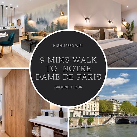 Appartement Cosy A 9 Min A Pied De La Cathedrale Notre Dame Paříž Exteriér fotografie