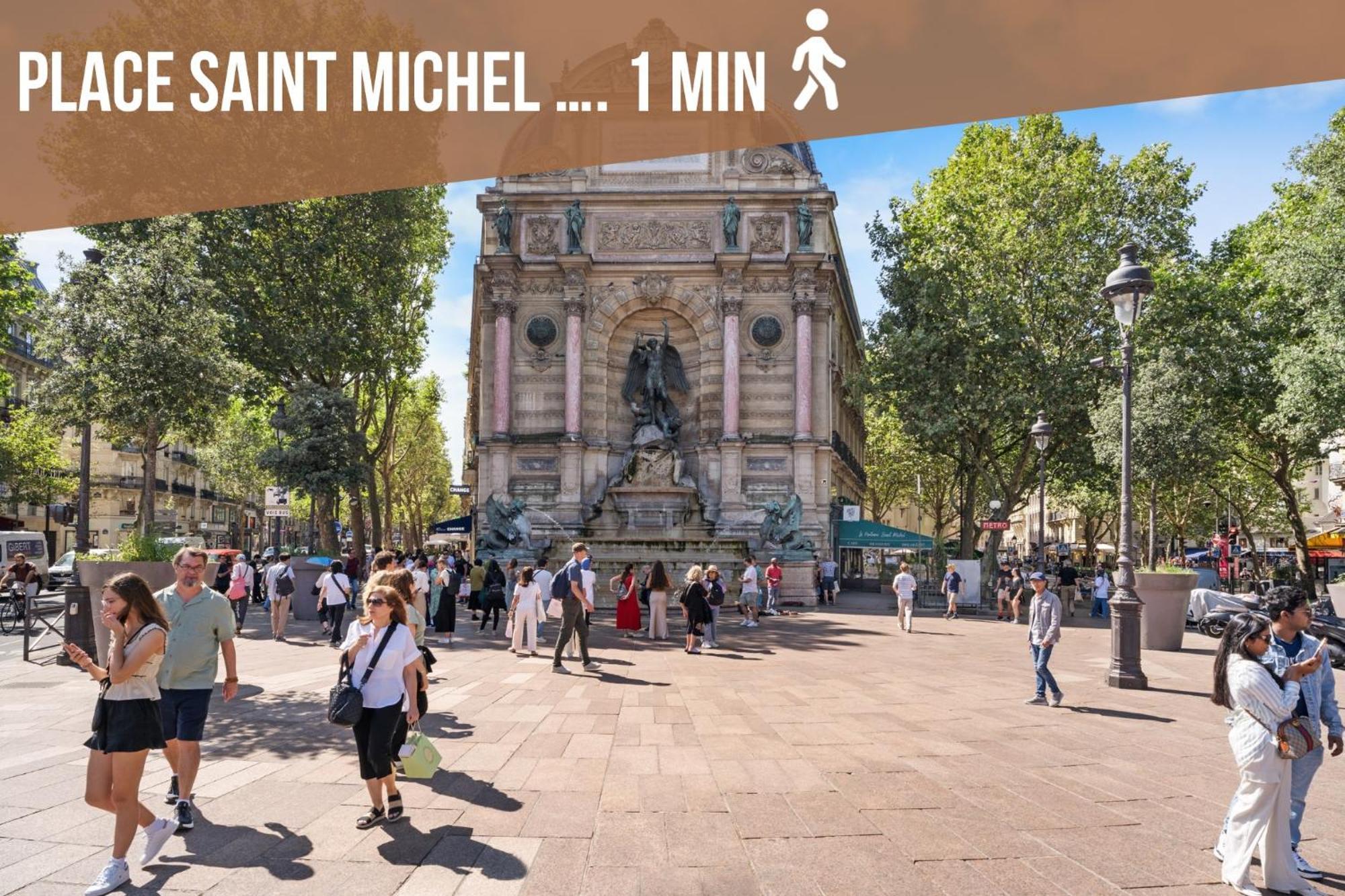 Appartement Cosy A 9 Min A Pied De La Cathedrale Notre Dame Paříž Exteriér fotografie