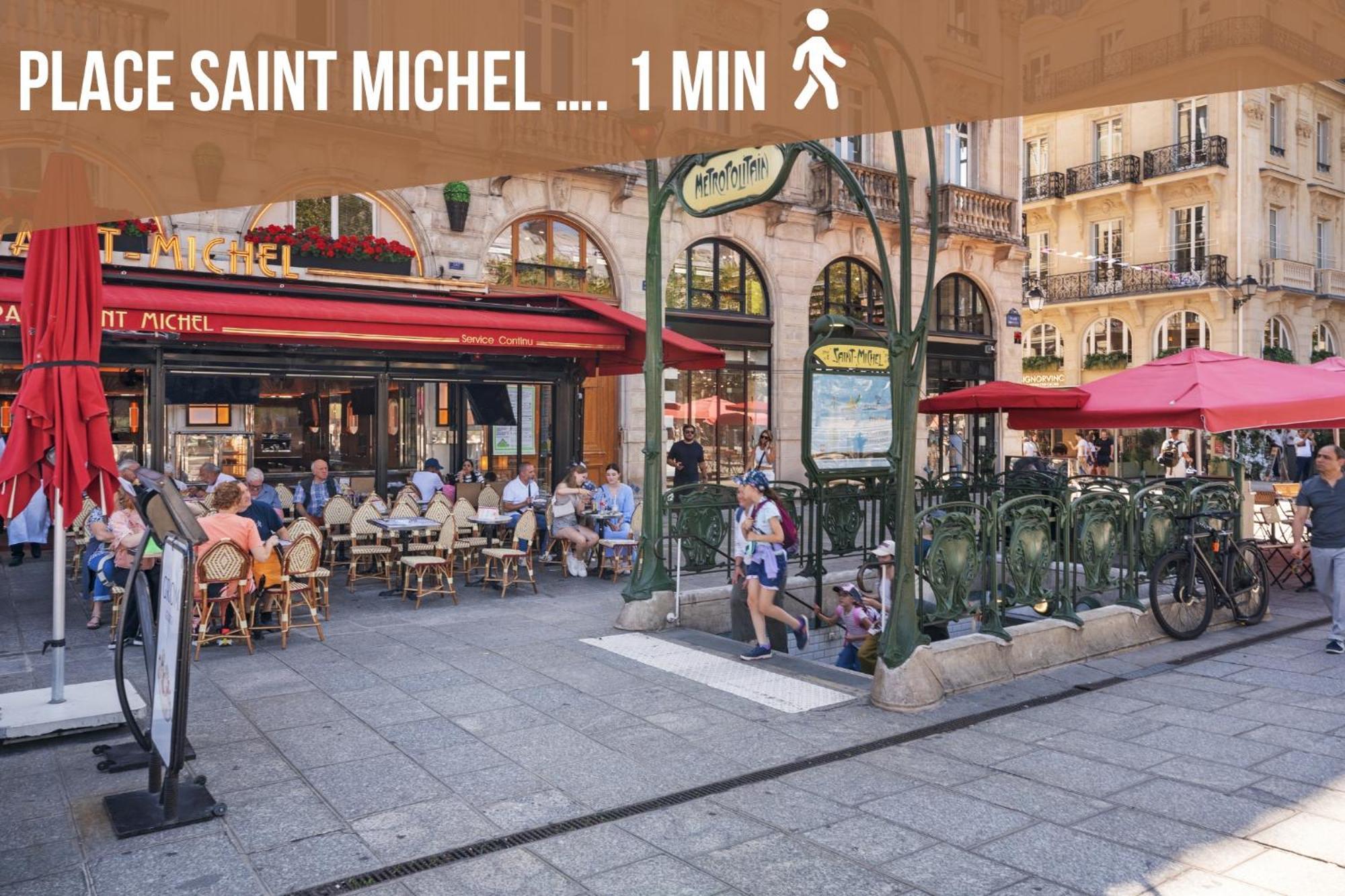 Appartement Cosy A 9 Min A Pied De La Cathedrale Notre Dame Paříž Exteriér fotografie