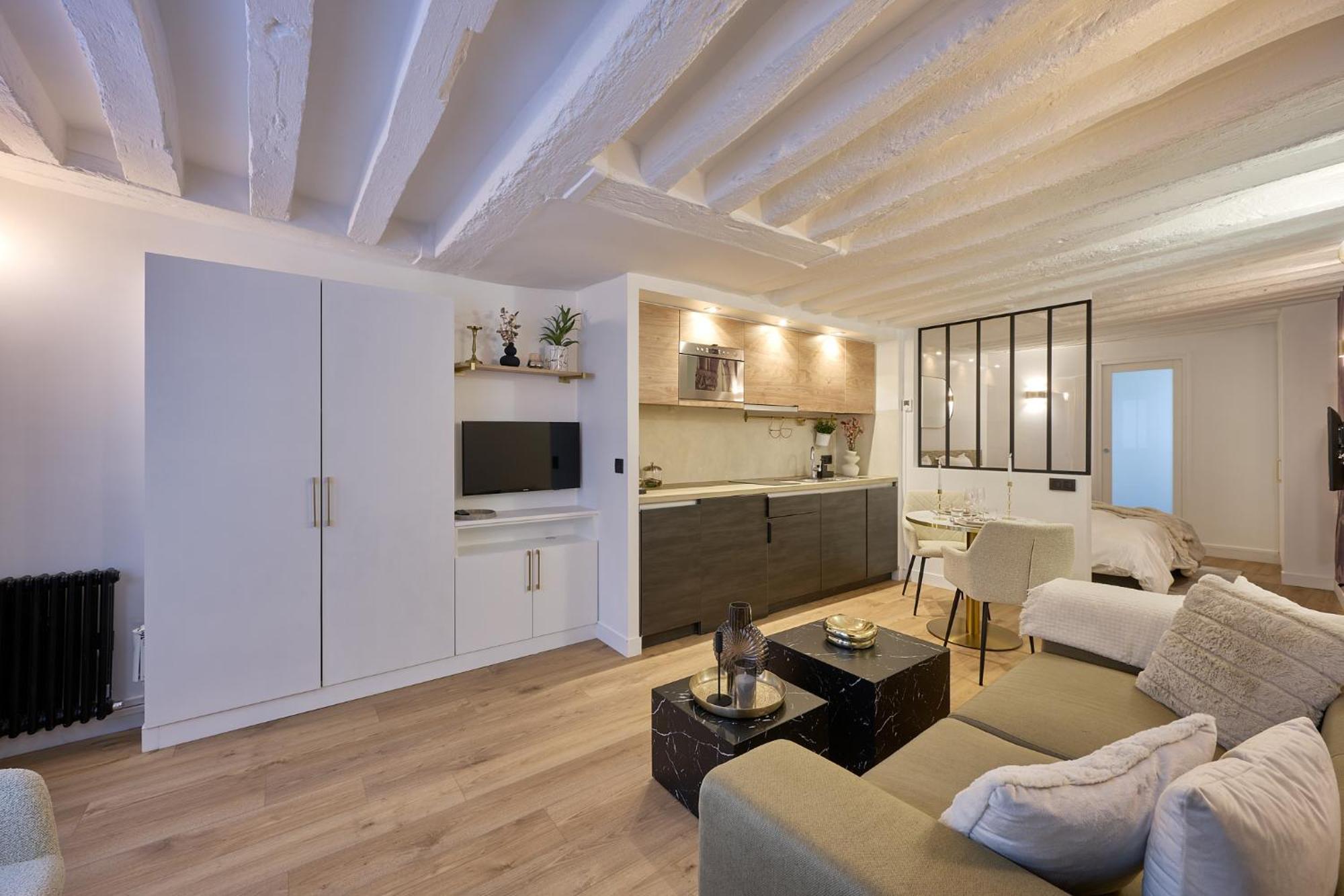 Appartement Cosy A 9 Min A Pied De La Cathedrale Notre Dame Paříž Exteriér fotografie