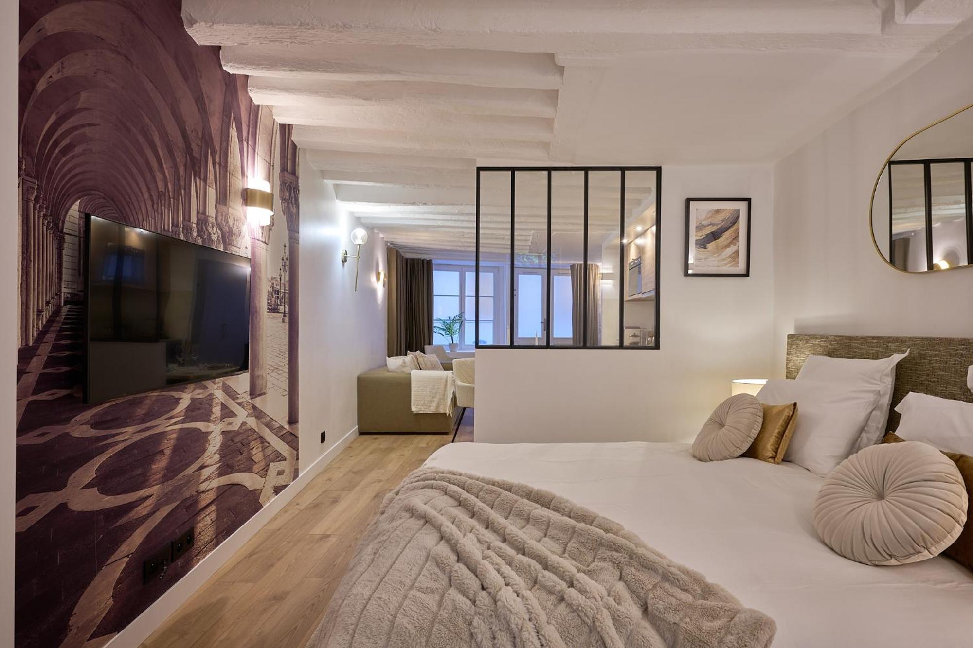Appartement Cosy A 9 Min A Pied De La Cathedrale Notre Dame Paříž Exteriér fotografie